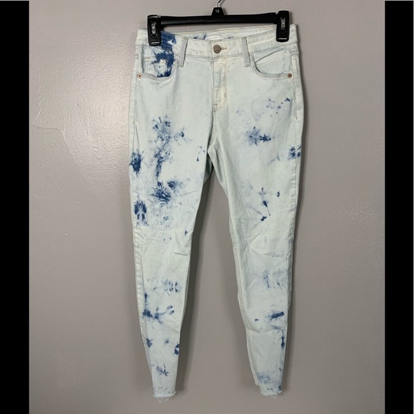 Old Navy Denim - Old Navy Rockstar Super Skinny Tie Dye Ankle Jeans
